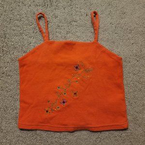 Girls orange stylish tanktop